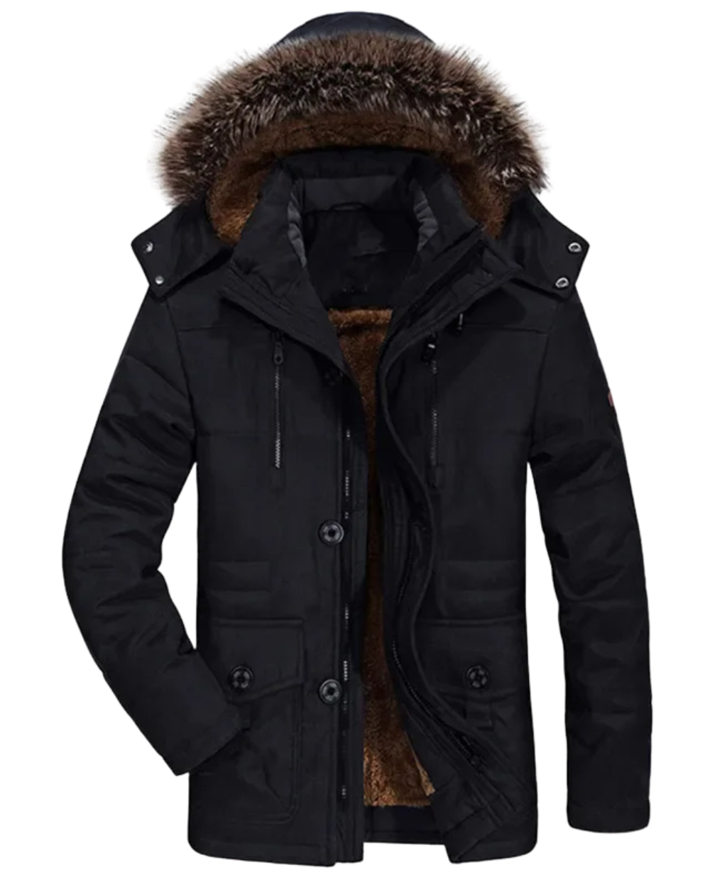 Nicola | Chaqueta de Algodón con Capucha