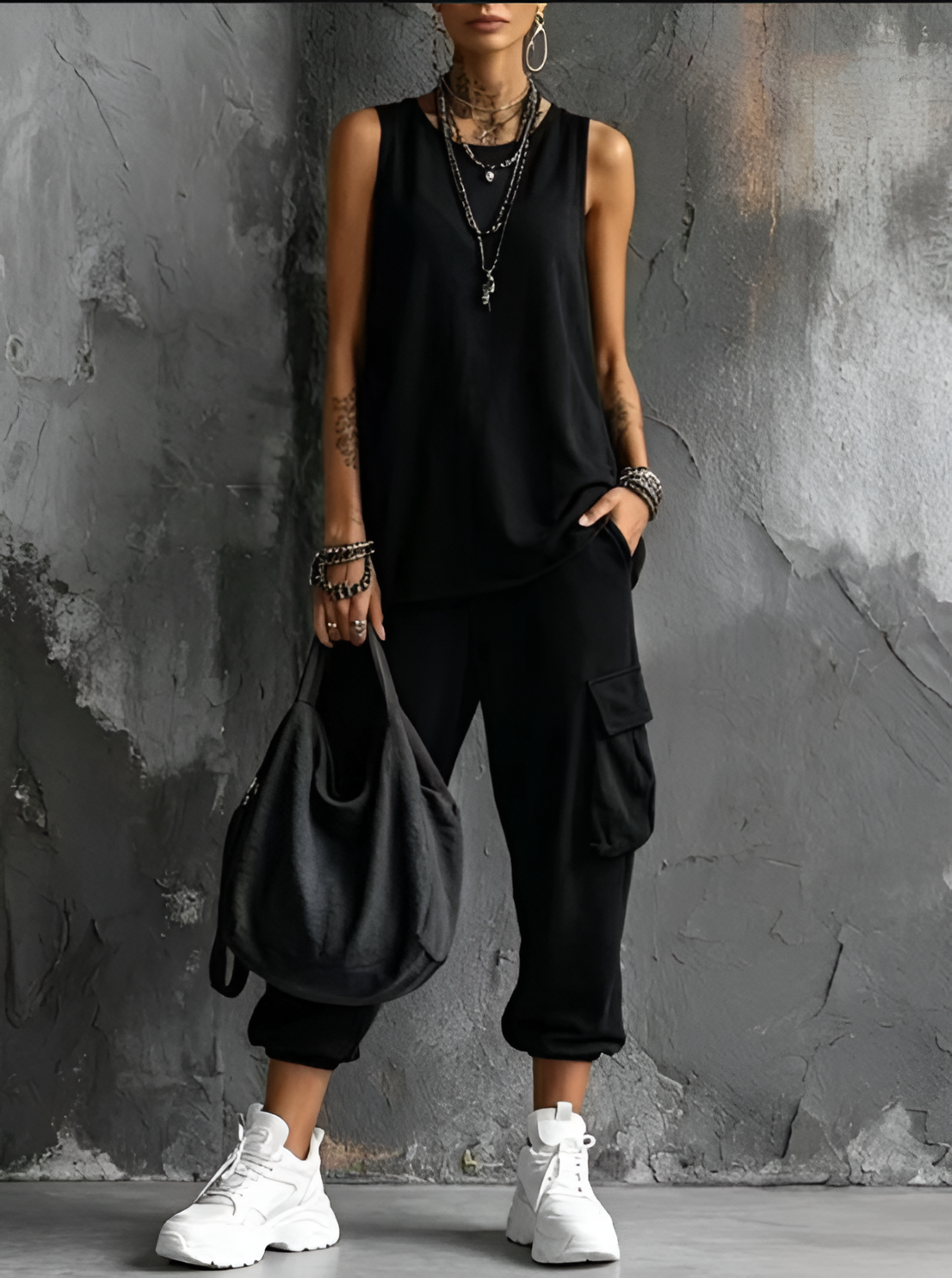Camilla | Conjunto casual con bolsillos