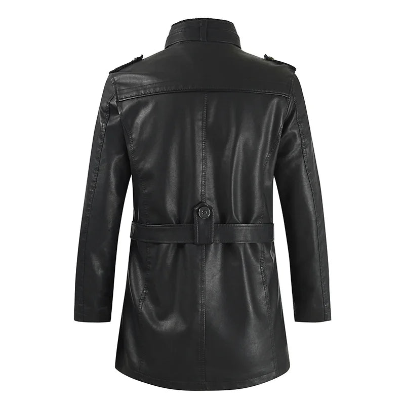 Franco | Chaqueta Larga Biker