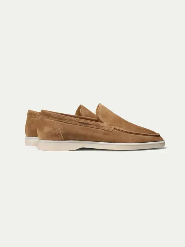Classico | Mocassino Camoscio — Sabbia