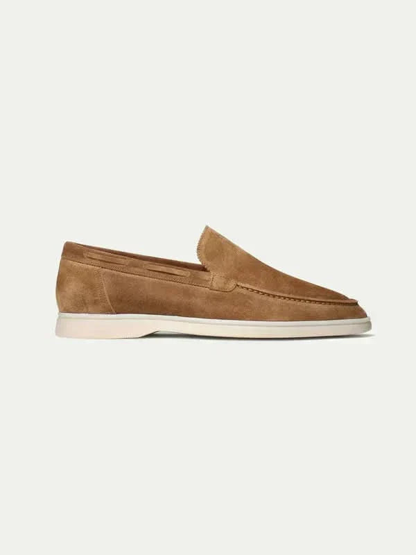 Classico | Mocassino Camoscio — Sabbia