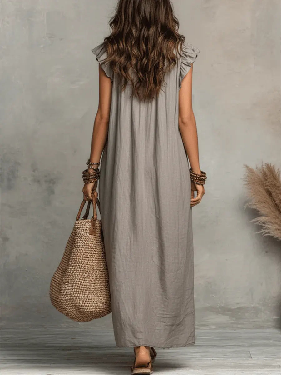 Camelia | Elegante vestido largo de estilo bohemio