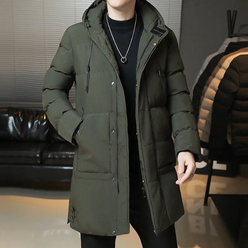 Paolo | Chaqueta Larga Acolchada