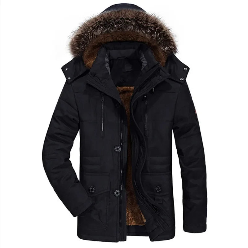Nicola | Chaqueta de Algodón con Capucha