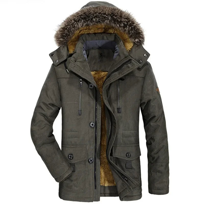 Nicola | Chaqueta de Algodón con Capucha