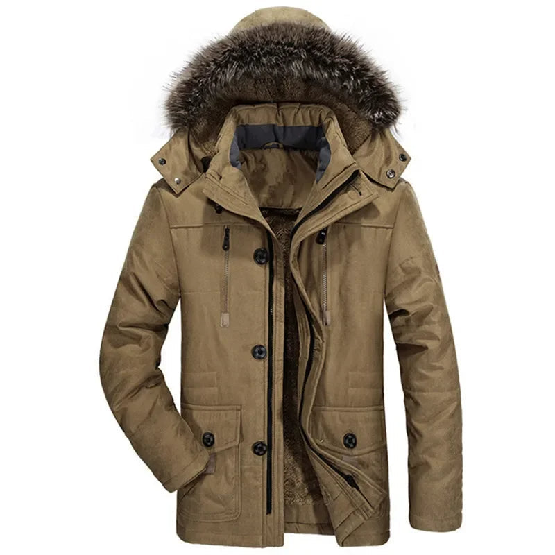 Nicola | Chaqueta de Algodón con Capucha